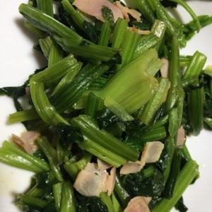 ほうれん草の大量消費 ベーコンとバターソテー レシピ 作り方 By かっぺ4217 楽天レシピ ほうれん草の大量消費 ベーコンとバターソテー レシピ 作り方 By かっぺ4217 楽天レシピ